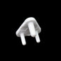 Pack of 100 Velva Baby safety socket covers for childproofing home.