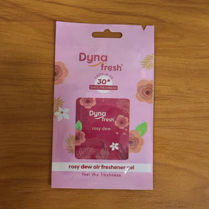 Floral rosy dew deodorizer gel for indoor spaces