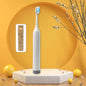 BrushedUp Electric Toothbrush, battery-operated for adults, displayed against a clean background.