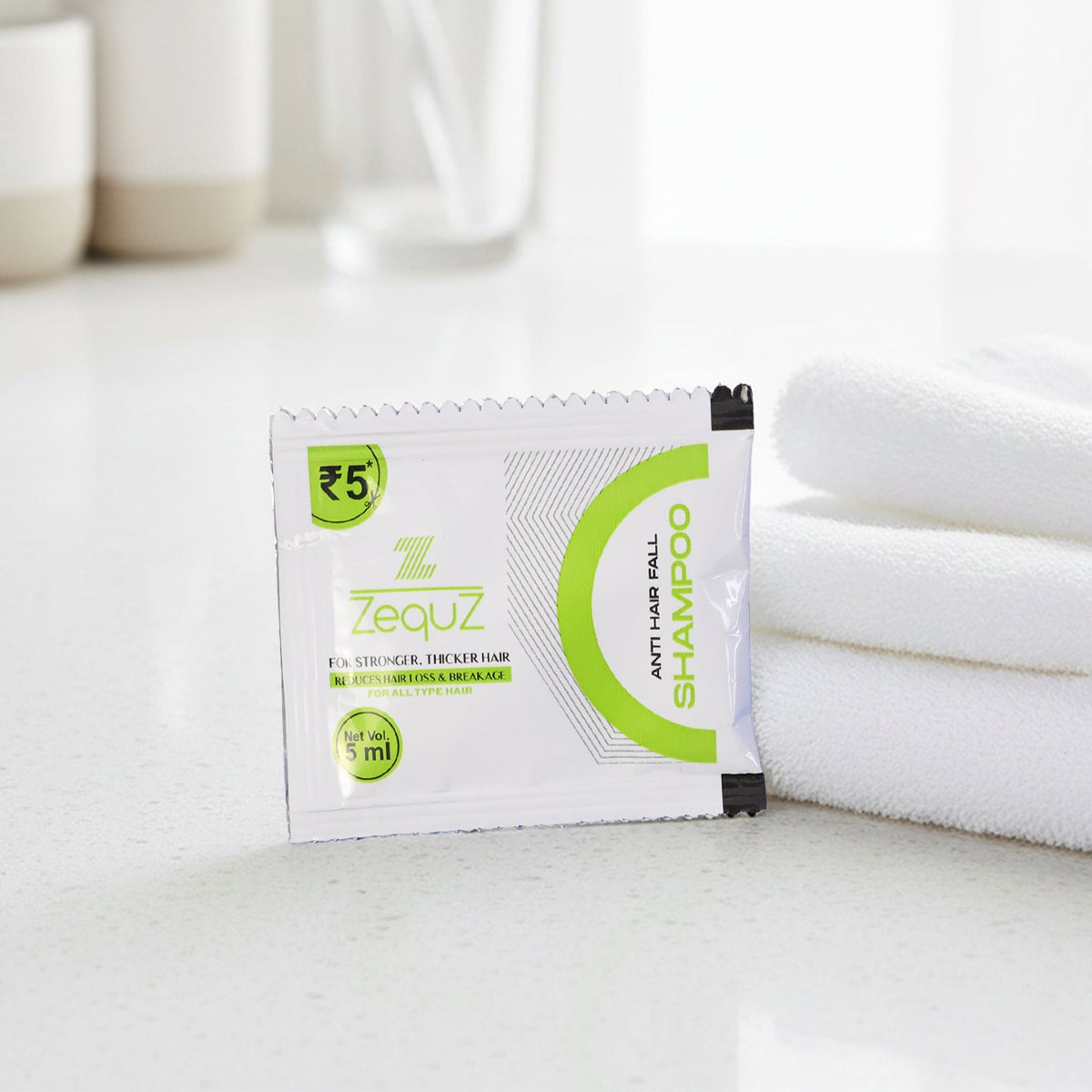 Foaming anti-hair fall shampoo wash for healthier scalp and hair