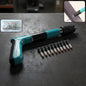 Manual wall nail gun with steel nails for concrete surface fastening