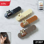 Bunny design snap clip hair accessory set for women
