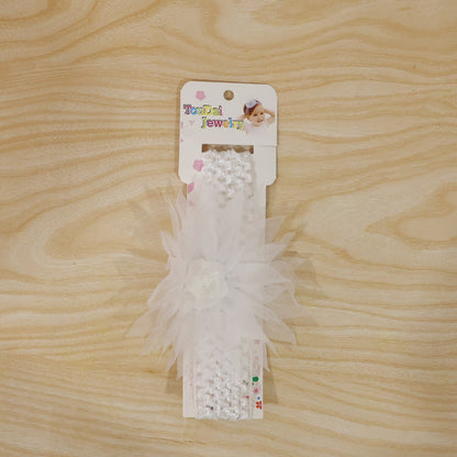 Baby Headband Ð Soft Elastic Floral Design for Comfort & Style