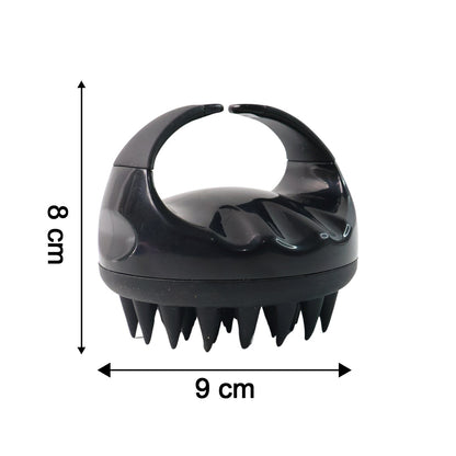 Handheld scalp massager shampoo brush with non-slip handle