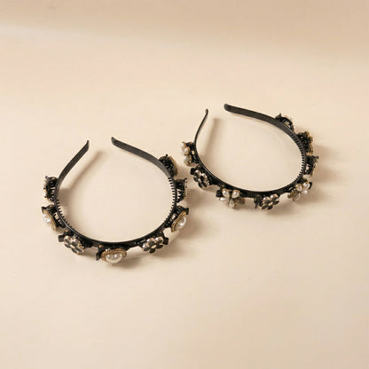Stylish bead embellished headband for women and girls