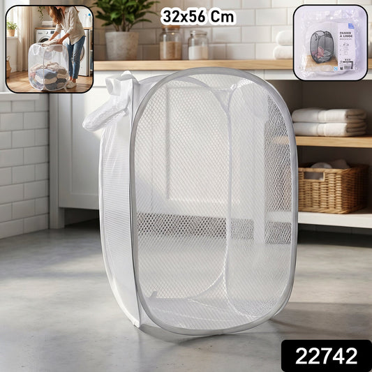 Portable foldable laundry organizer for travel or home use