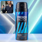 French Factor Lust Blue men's deodorant body spray in a 150 ML bottle