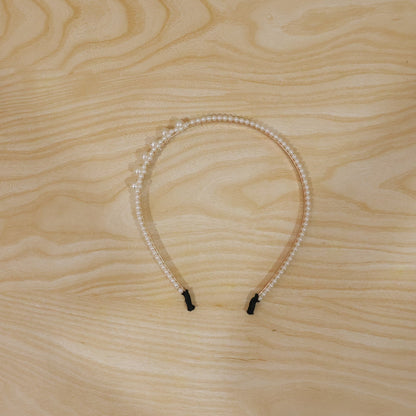 Pearl Beaded Headband Ð Elegant and Lightweight for Daily & Party Wear