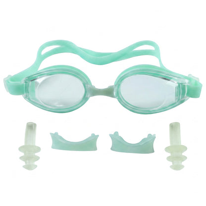 Comfortable leakproof swimming goggles with storage case