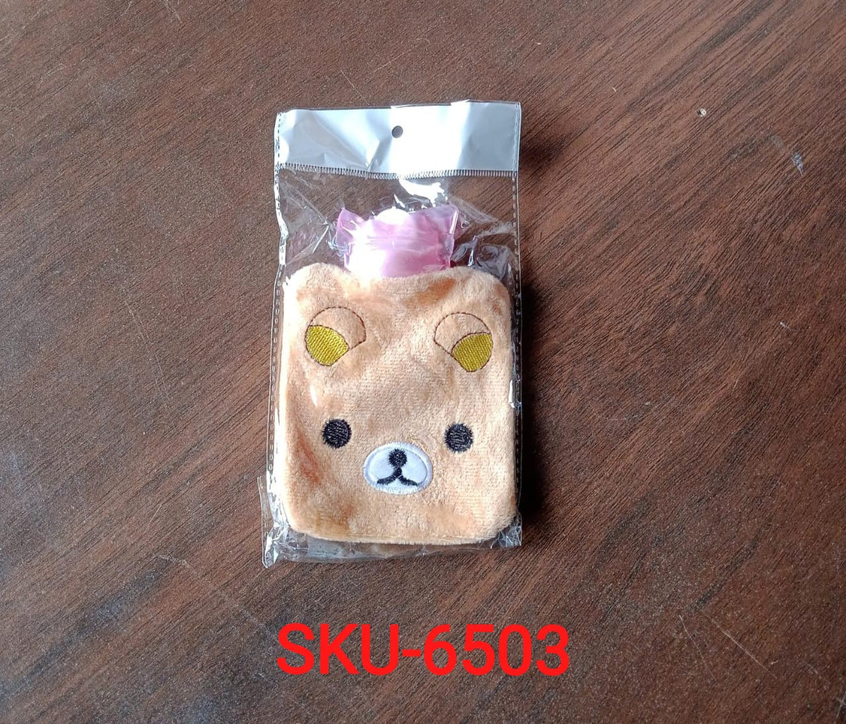 Comfortable panda style hot water bag for cold relief