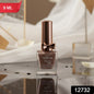 Close-up of high gloss nail polish application with smooth finish