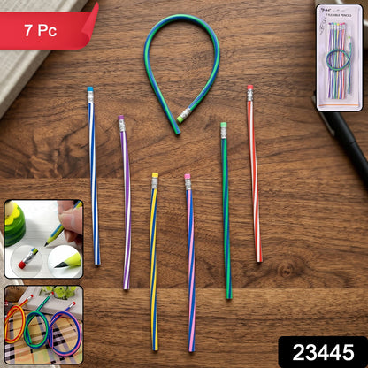 Assortment of vibrant swirl pencils